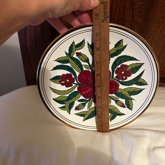 Greece Handmade Plate, Manousakis-Keramik, Rodos, Greece, excellent condition - Picture 4 of 5